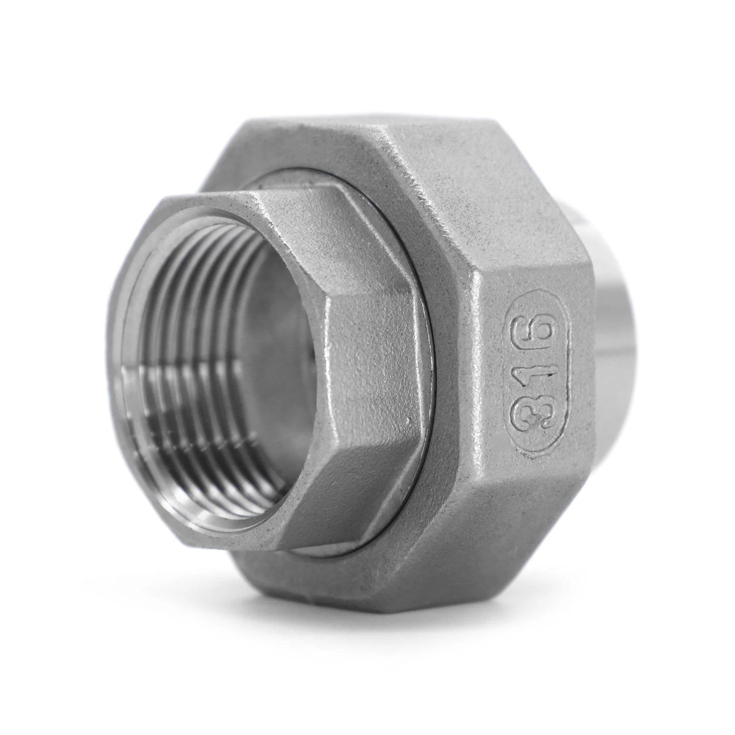 duplex fitting hose 1/2 3/4 in 90 degree stainless street elbow female threaded coupling