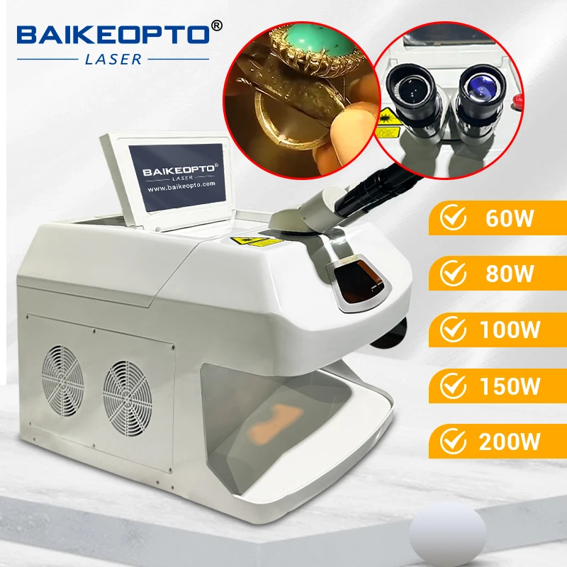 150w YAG Laser Spot Soldering Machine Jewelry laser welding machine for Gold and Silver