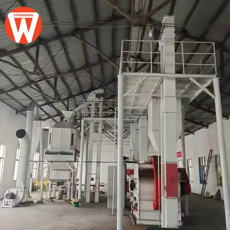 industrial poultry feed mill production line 10t/h complete animal feed processing plant