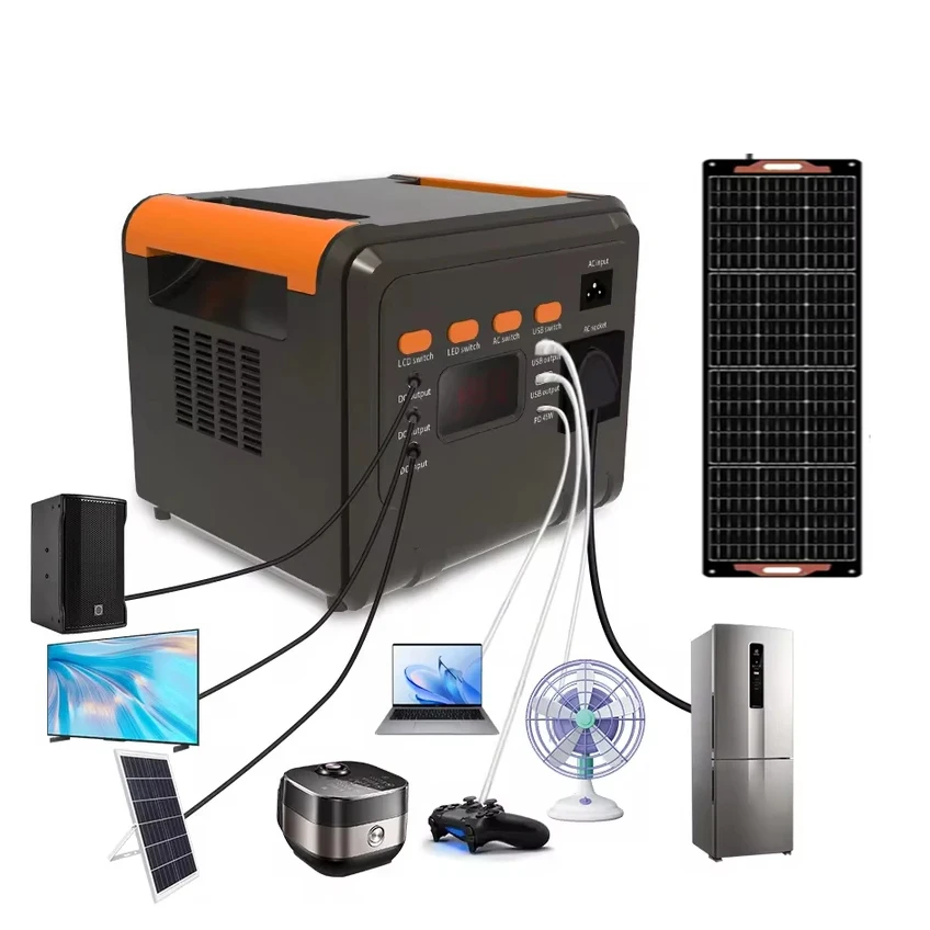 Best Outdoor Power Supply 200W Lithium Ion Energy System Charging Rechargeable Solar Generator Portable Power Station For Laptop