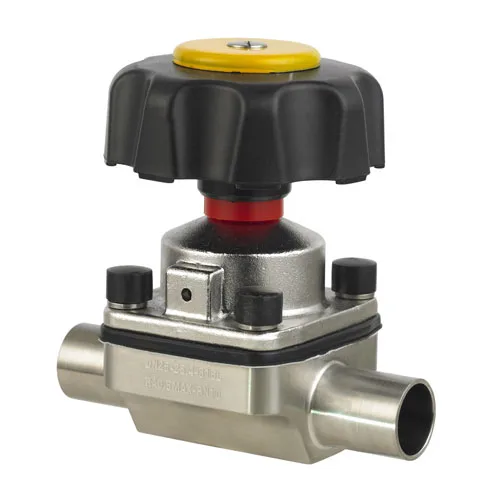 Steam Flow Control Pneumatic Cylinder Sanitary DIN Pharmaceutical Diaphragm Valve