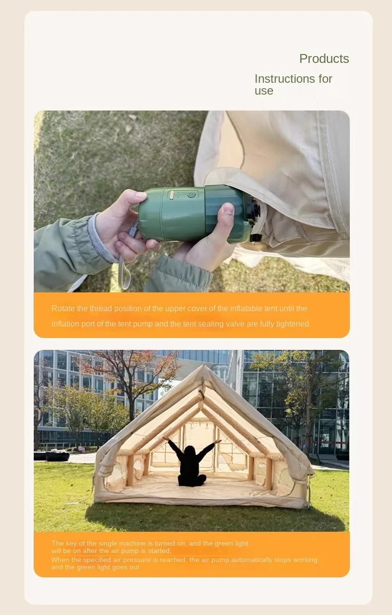 ShineMaster Electric air Pump High Pressure Electric air Blower for Bubble Ball air Mat Water Roller Inflatable Tent Product