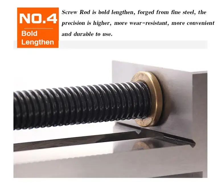 High Quality Small Table Top Bench Drilling Vise QGG88 Flat pliers right-angle vice