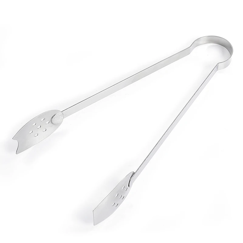 Long Handle Metal BBQ Tongs for Grill