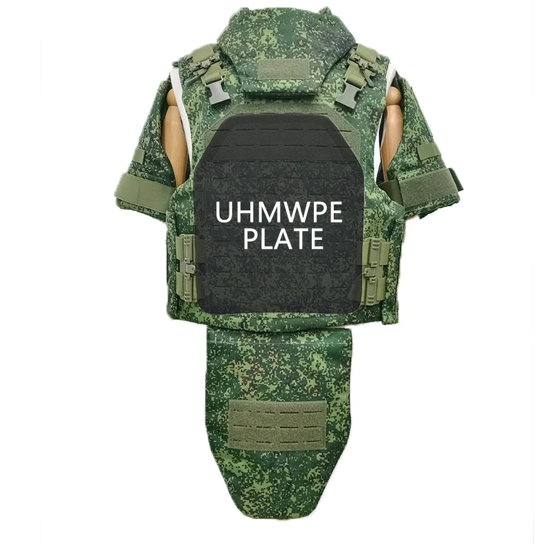 Sturdy Armor Plus Size Russian Camouflage Multifunctional Adjustable Security Combat Vest Plate Carrier