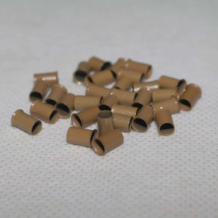 1000pcs 2.8/3.0/3.4 cm Copper Bell Micro Link Tubes Beads Locks Micro Rings for Hair Extensions