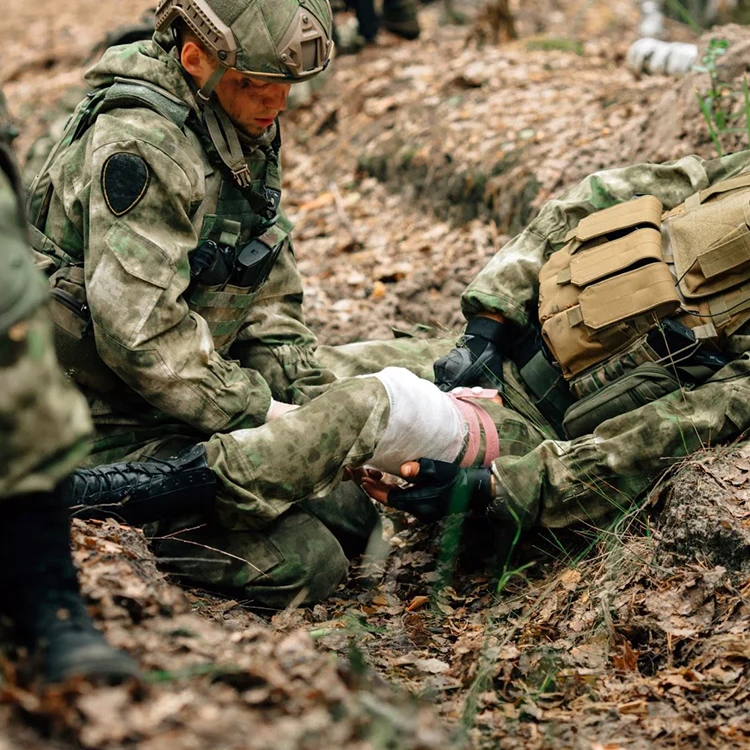 Factory Price Medical Sterilized Disposable Detectable wound care Absorbent Compresses Gauze With X-Ray