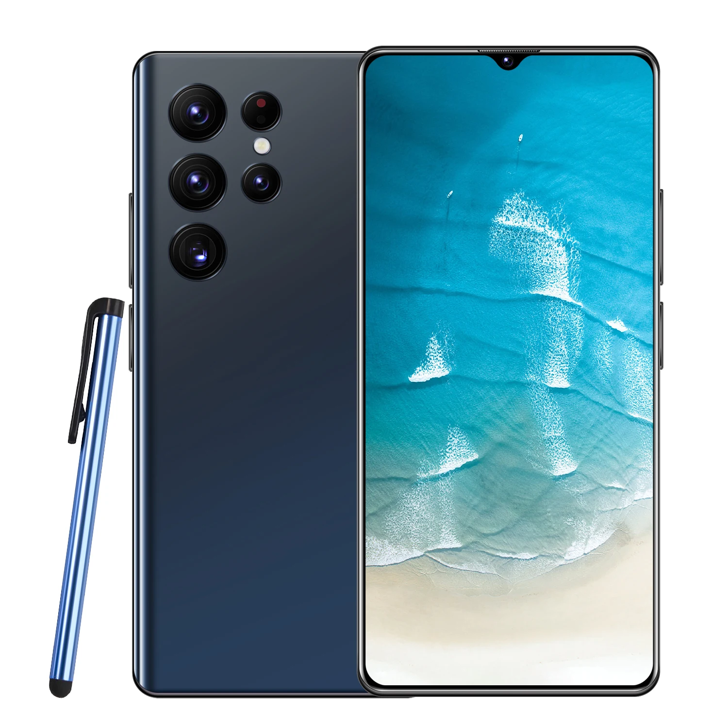 Brand New S23 Ultra Unlock 5G 6.7 inch FH Smartphone 12GB+512GB 3 Rear Camera Phone with 6800mah Mobile Phones