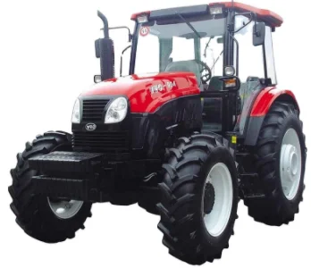  Распродажа сельскохозяйственных тракторов б/у 90hp 4wd YTO X904 модель трактора с низким потреблением