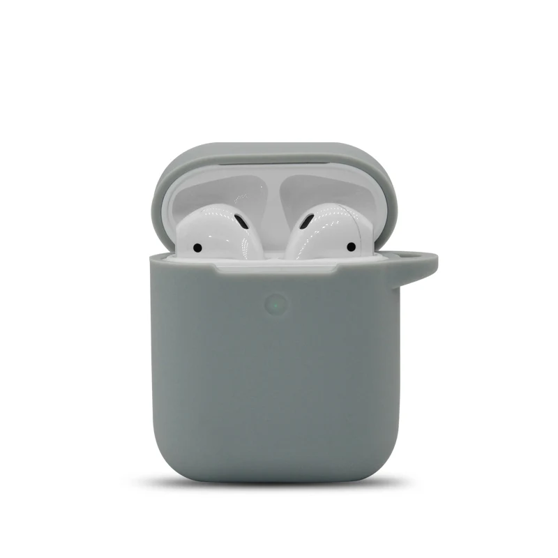 
Luxury Grey Silicone Wireless Earphones Case Cover for earphone 2  (62278735355)