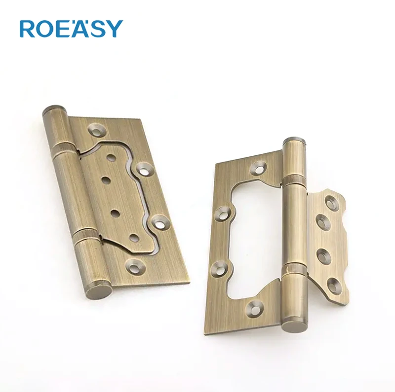 ROEASY утолщенная 304 Нержавеющая сталь Бабочка дверная петля 4 дюйма подметальная железная