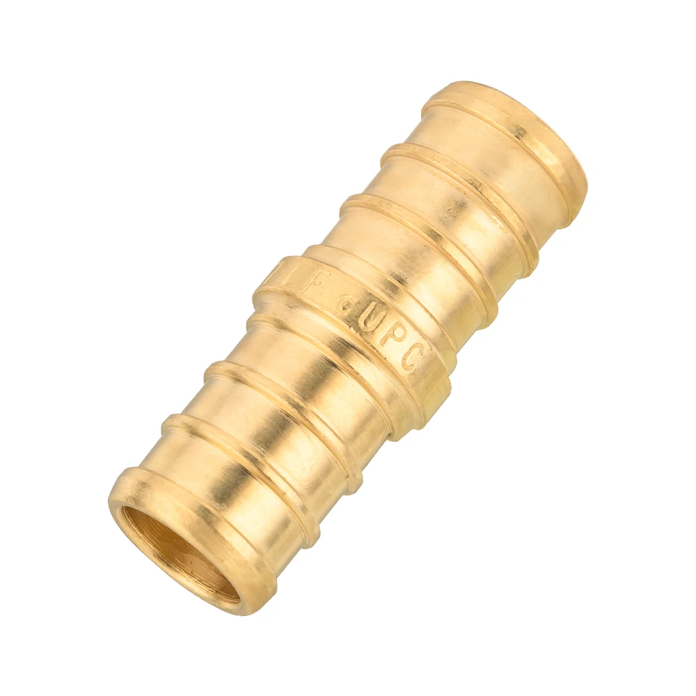 Straight Coupling Brass F1807 Lead Free Pex Coupling Fitting For Pex Pipe Fitting Connect Brass Fittings Plumbing