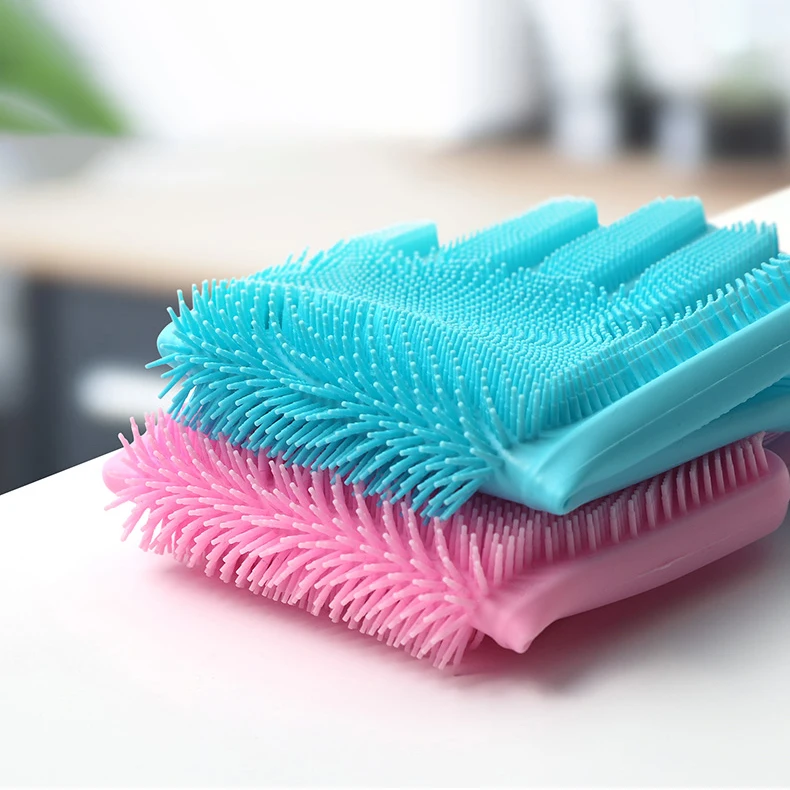 Eco Friendly Silicone Dishwashing Gloves, Hot Selling Kitchen Dish Washing Glove