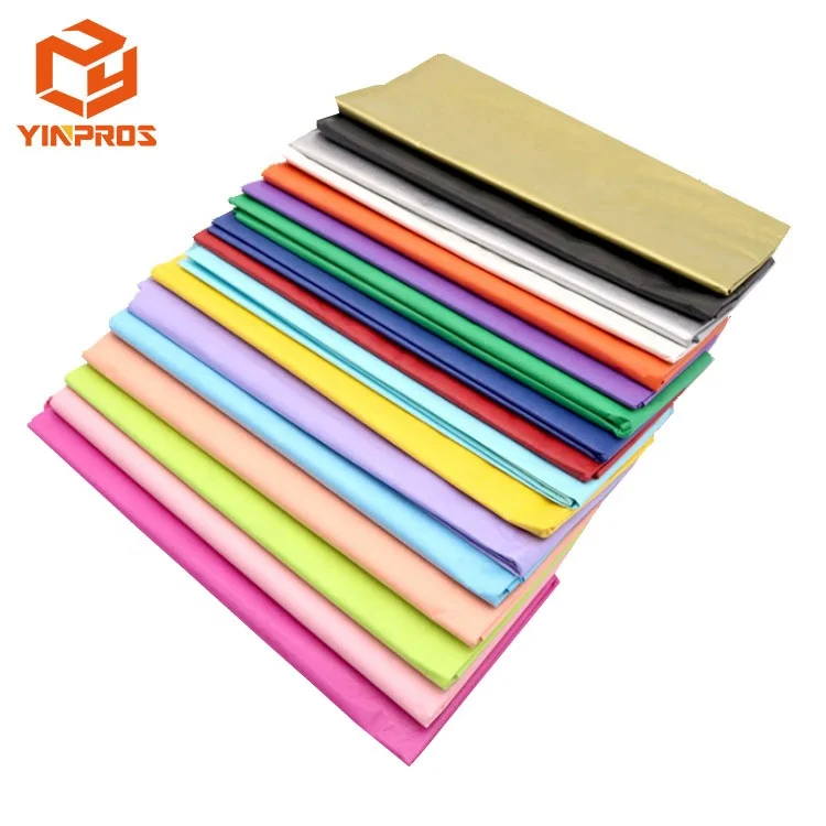 500 sheets colored gift wrapping tissue paper for bags in bulk for holiday art craft