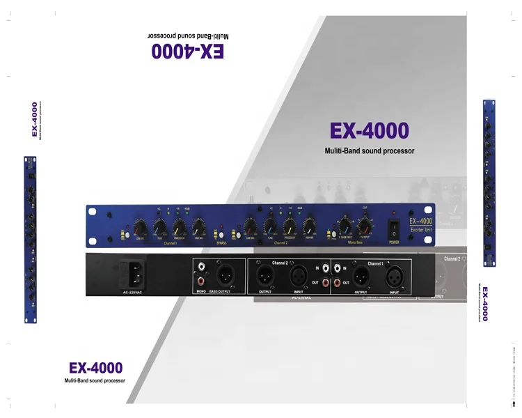 EX-4000 Professional Sound Actuator Music Exciter For Stage Performance