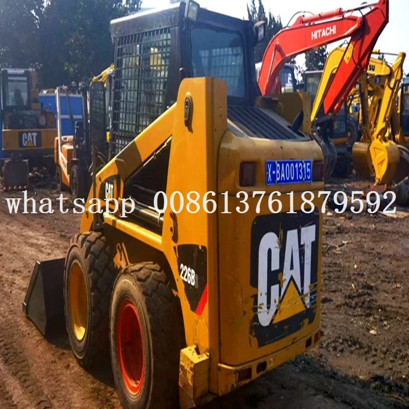 second hand small skid steer loader caterpillar 226b for sale  used mini skid steer loader diesel