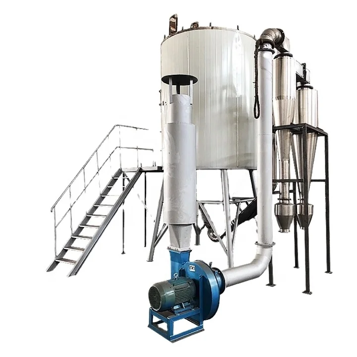 High speed  spray dryer fresh casein milk powder spray dryer sunflower protein concentrate centrifugal atomization machine