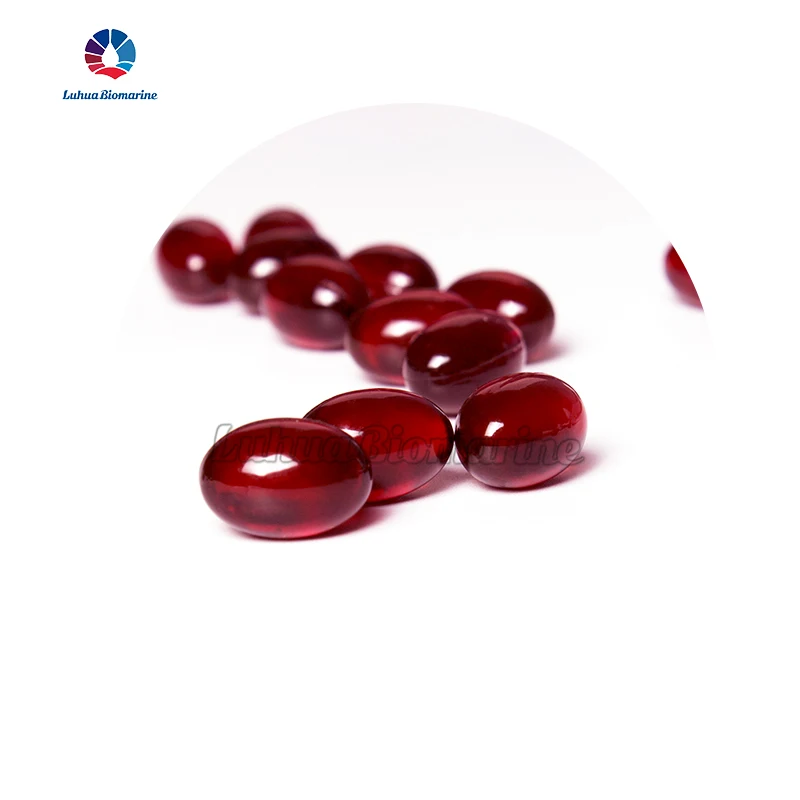 High astaxanthin and EPA/DHA omega3 krill oil capsule