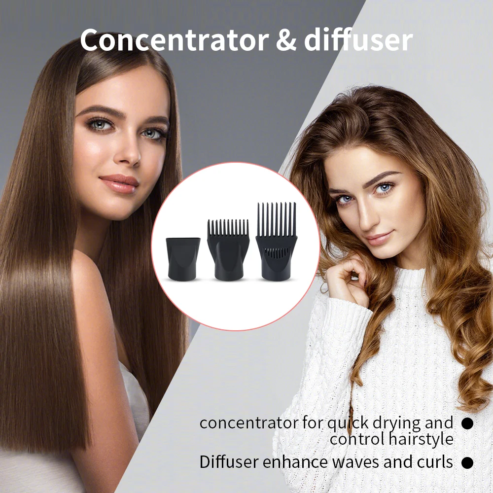 PRITECH New Professional AC Motor Ionic Function Hair Dryer With Hanging Loop