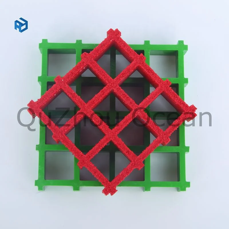 Высококачественная противоскользящая Стеклопластиковая решетка из стеклопластика/литой решетки/лист из стеклопластика