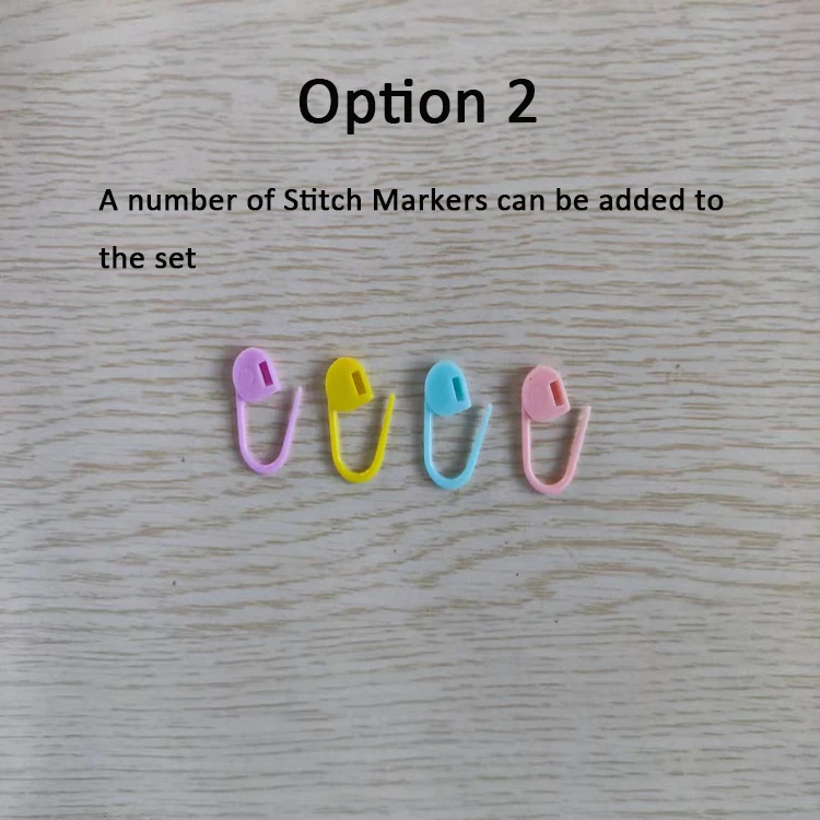 Dimuni High quality fashion leather knitting needle crochet hook