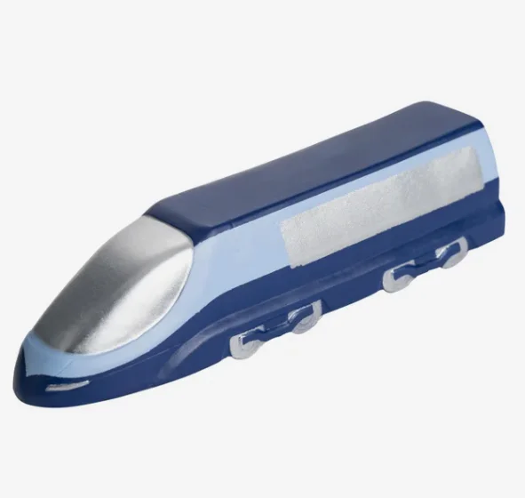 Wholesale and Printing Your LOGO PU Stress Ball Advertising Bullet Train Stress Balls