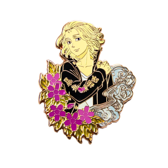 Funny Custom Cartoon Thermal Color Changing Hard Enamel Lapel Pins Manufacturer