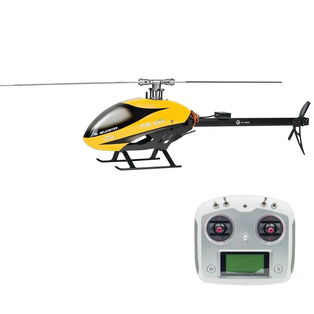 FW450L V2  FLY WING 6CH FBL 3D Flying Pilot Automat Altitude Hold  RTF With H1 Flight Control System RC Helicopter with GPS