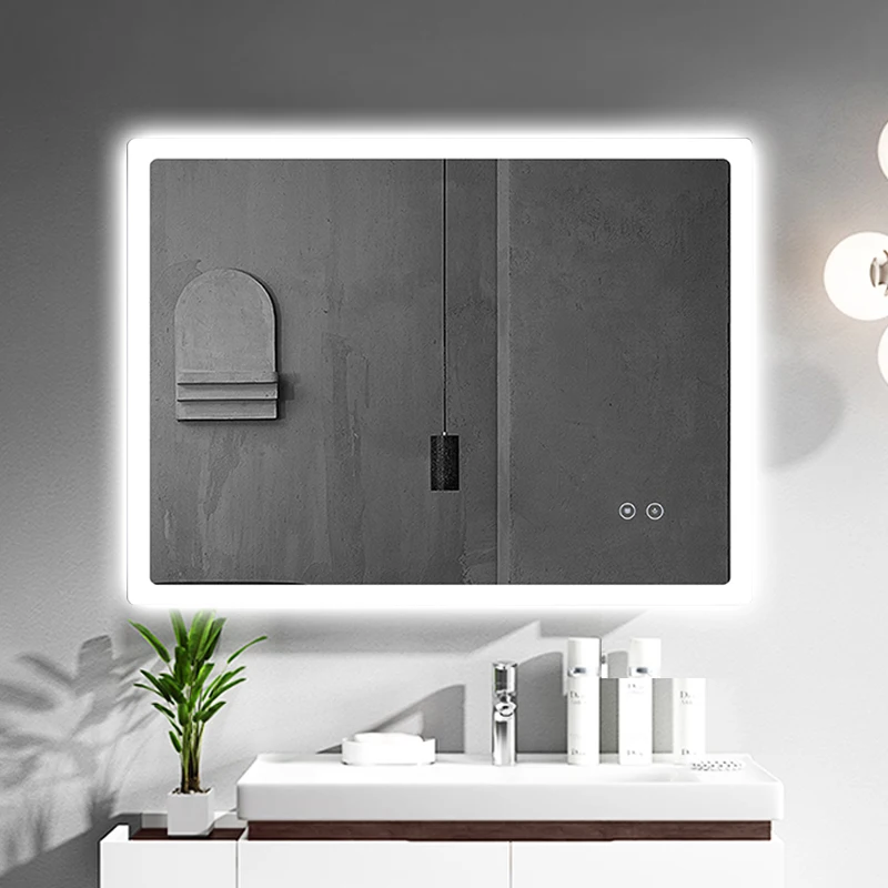 Tempo Plugged Led Smart Mirror Aluminum Frame Profile Mirror Led Dressing Table Mirror Cabinetp Bathroom