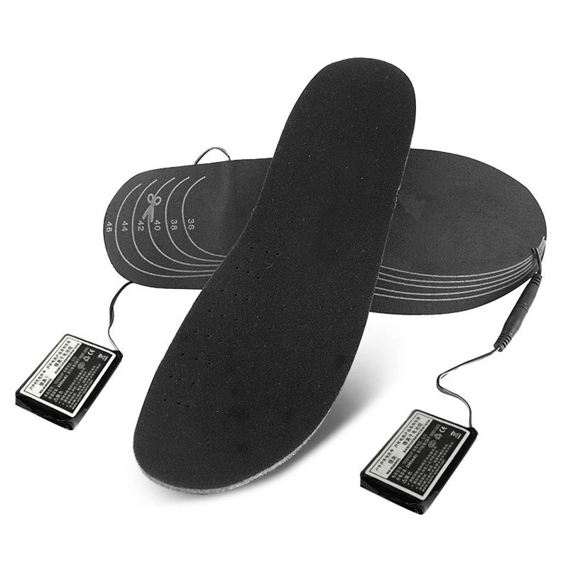Best Price Thermal Heated Insoles Wireless Rechargeable Electric Shoes Heater Foot Warmer For Man Women