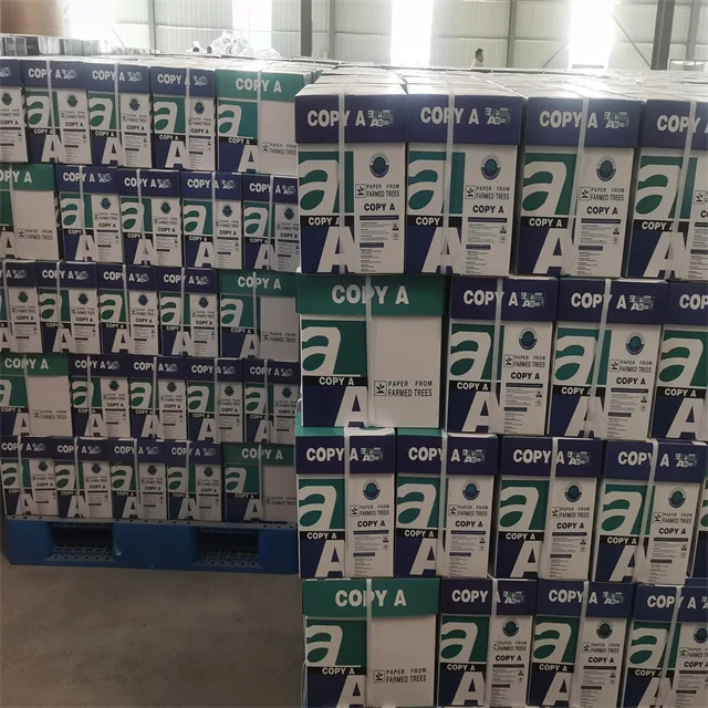 Factory Customize Stationery White A4 Office Paper Resma 70GSM 80GSM for overseas market