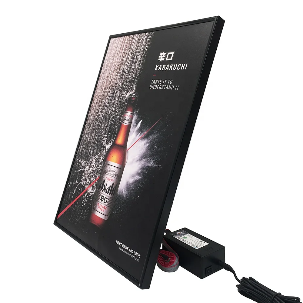 customized  POP EL animated advertisement for product promotion with high brightness and long lifetime