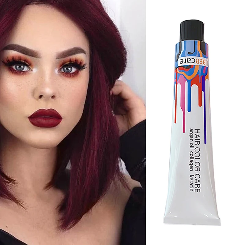 Made in Italy hair products with plex keratin Hot Sale Scale Protecting High-speedy Hair Color Cream