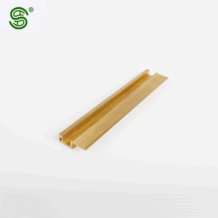 Factory Supply Economic Metal Brass Stair Nosing Nose Anti-Slip Stair Edging Strip