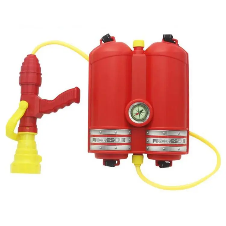 Plastic Toy Fire Extinguisher  Role Play Backpack Outdoor Play Kid Summer Toy 2021 Water Gun For Child