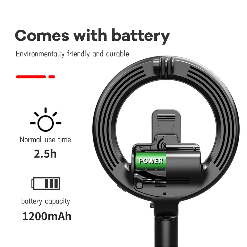 4in1 селфи кольцо света беспроводной пульт дистанционного управления палка для с беспроводным bluetooth-управлением мини штатив ручной раздвижной селфи-палка со светодиодной кольцевой светильник L07