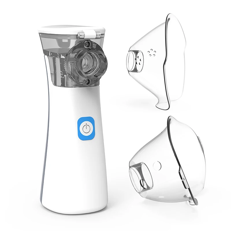 Rechargeable inhaler For kids adults portable handheld nebulizer ultrasonic mesh atomizer home care diffuser medical nebulizer