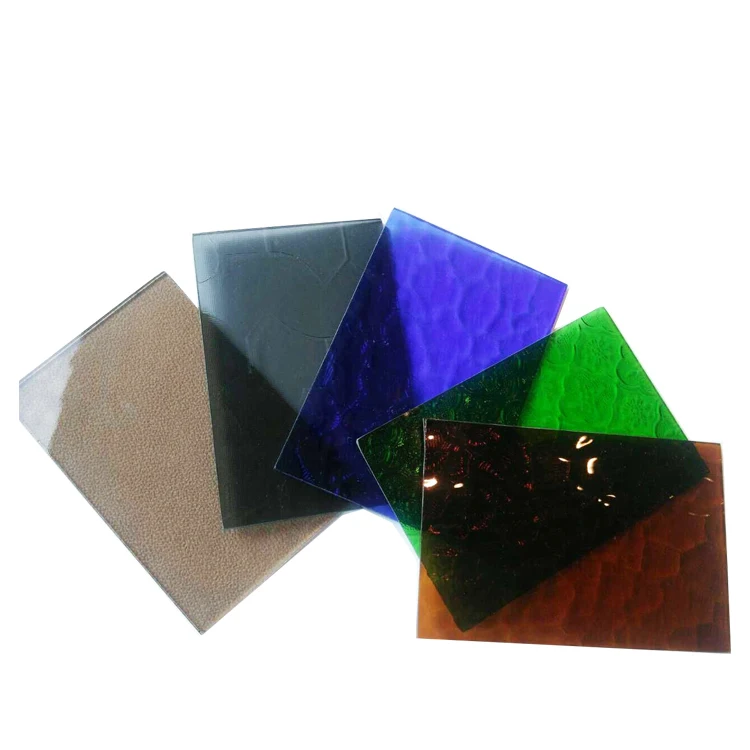 Hot selling 4mm - 12mm figured aqualite patterned glass for building