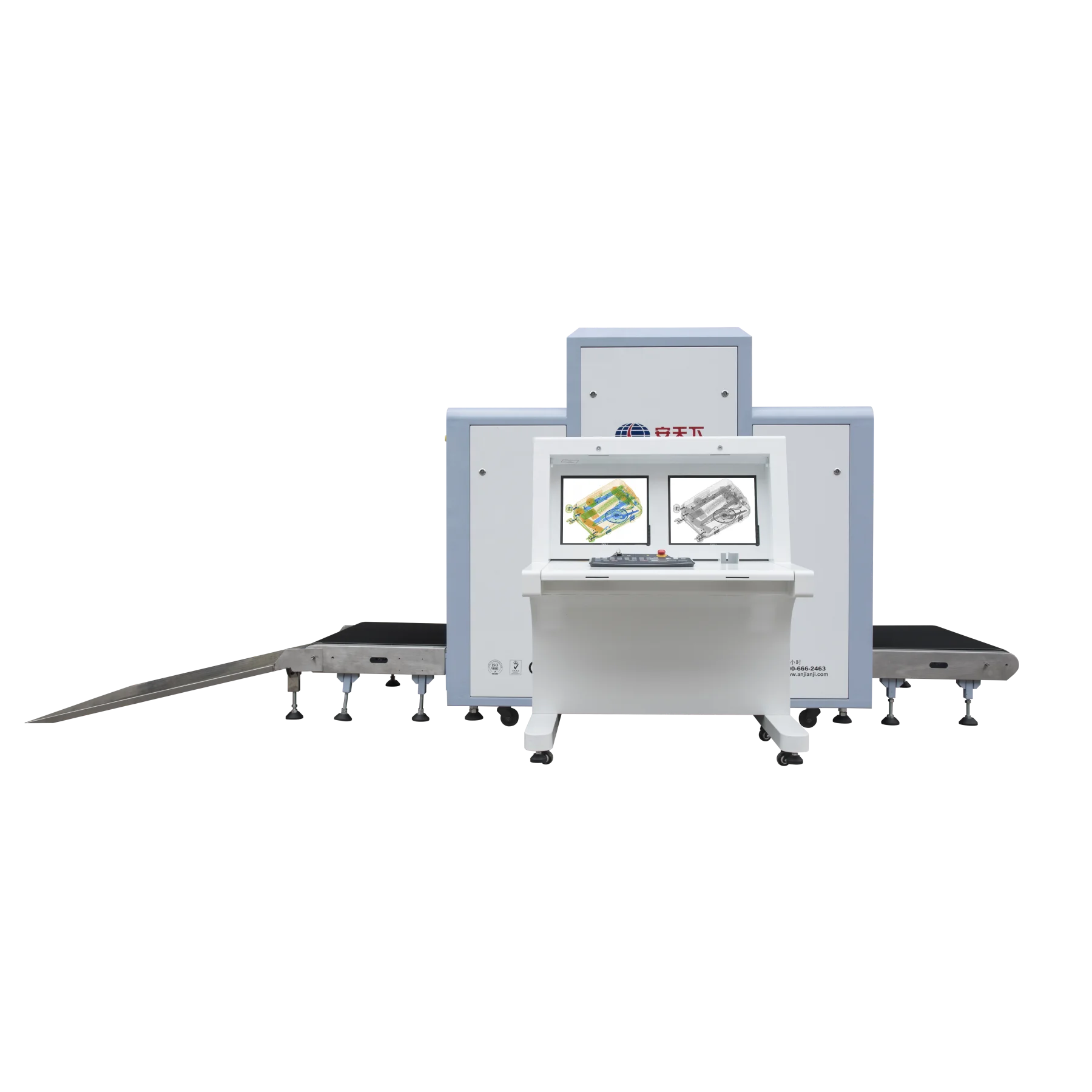 SECUSCAN luggage scanner high quality x ray baggage scanner used for sale with tunnel size 1000*800 mm