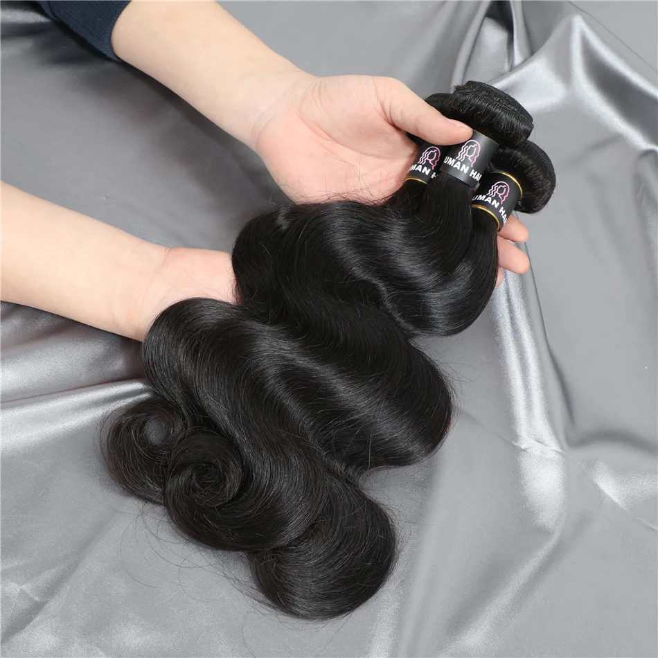 ELI Peruvian Human Hair Bundles With Closure,Bundles Raw 100 Peruvian Straight Hair,10A Grade Peruvian Virgin Human Hair