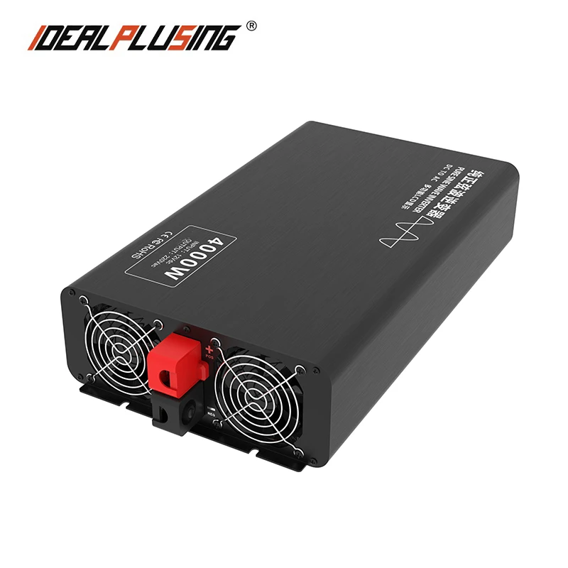 Factory manufacturing 24vdc 220vac 4000w pure sine wave inverter for Home entertainment electronic devices