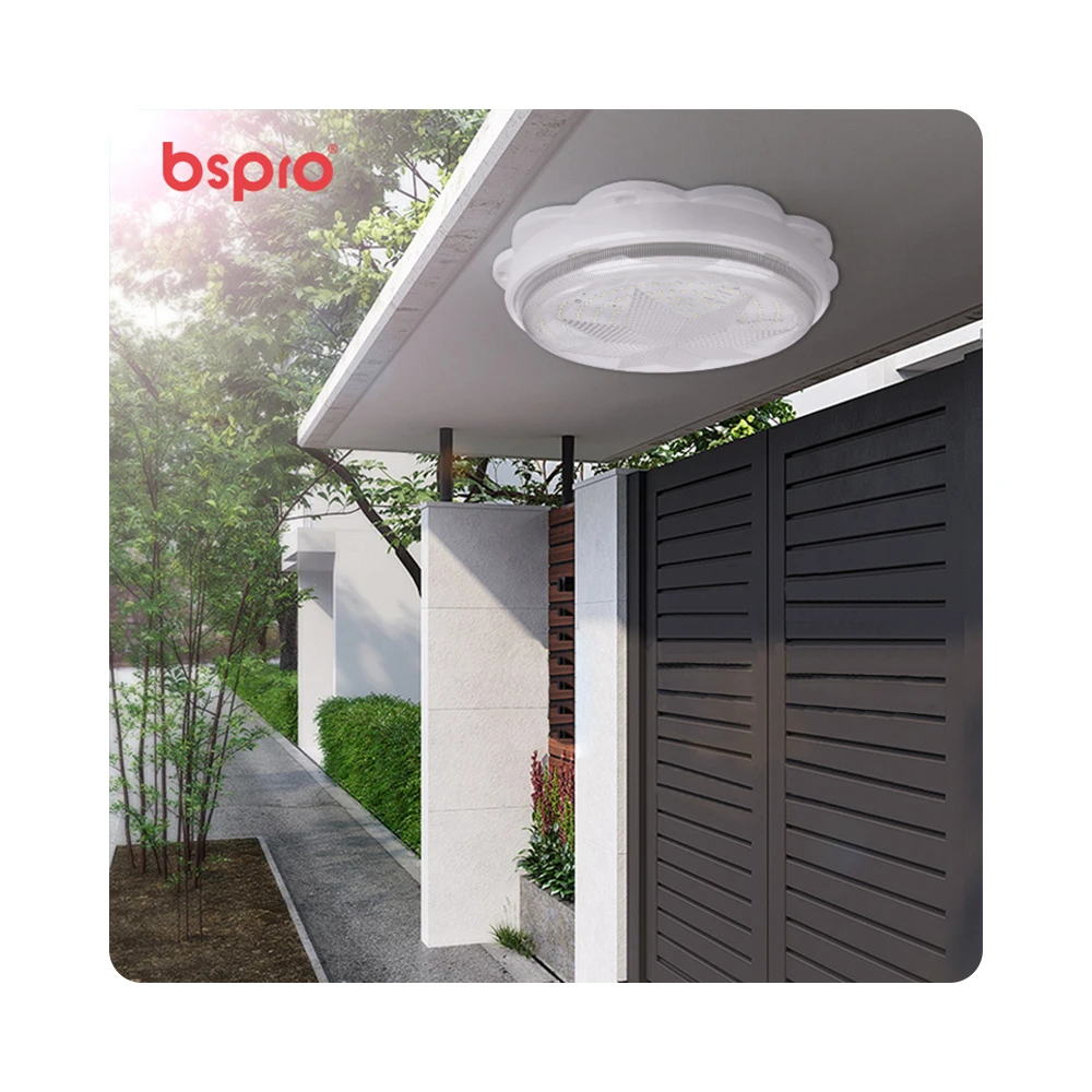 Waterproof Ip65 Outdoor Garden Indoor 200W Surface Mounted Intelligent Solar LED Ceiling Light With Remote Control
