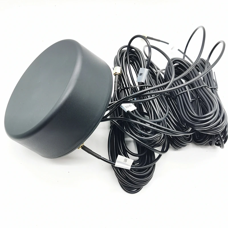 5g 4g antenna 4 in 1 5 in 1 mimo waterproof screw mounting combination car vehicle cpe cabinet sma fakra tnc mimo antenna 5g