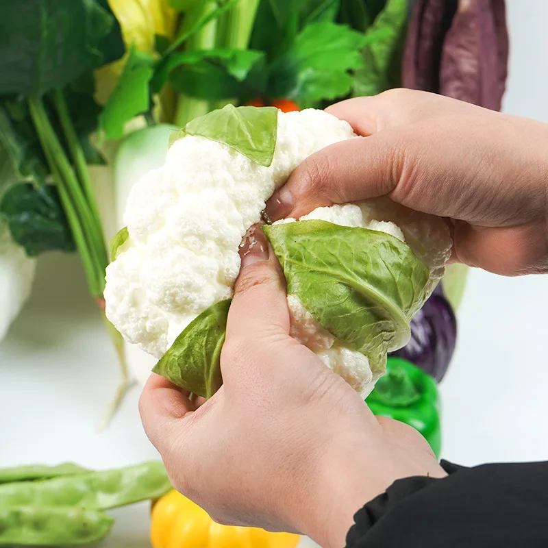 CXQD wholesale early education props studio shooting window display cabbage radish vegetable model simulation