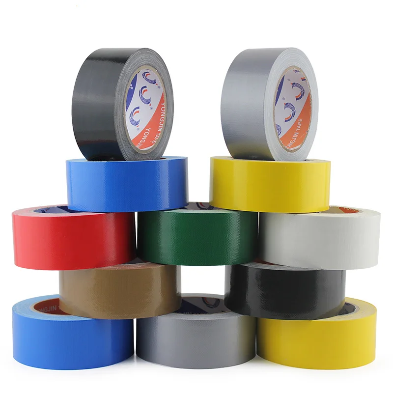 Air Conditioner Duct Tape Colorful Black Sliver Carpet Jointing Duct Cloth Tape