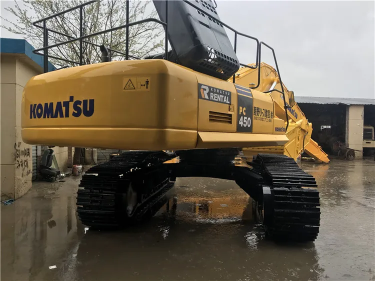China and Japan made Komatsu PC450-8 crawler excavator, 2021 model Komatsu 45 ton large scale digger in China