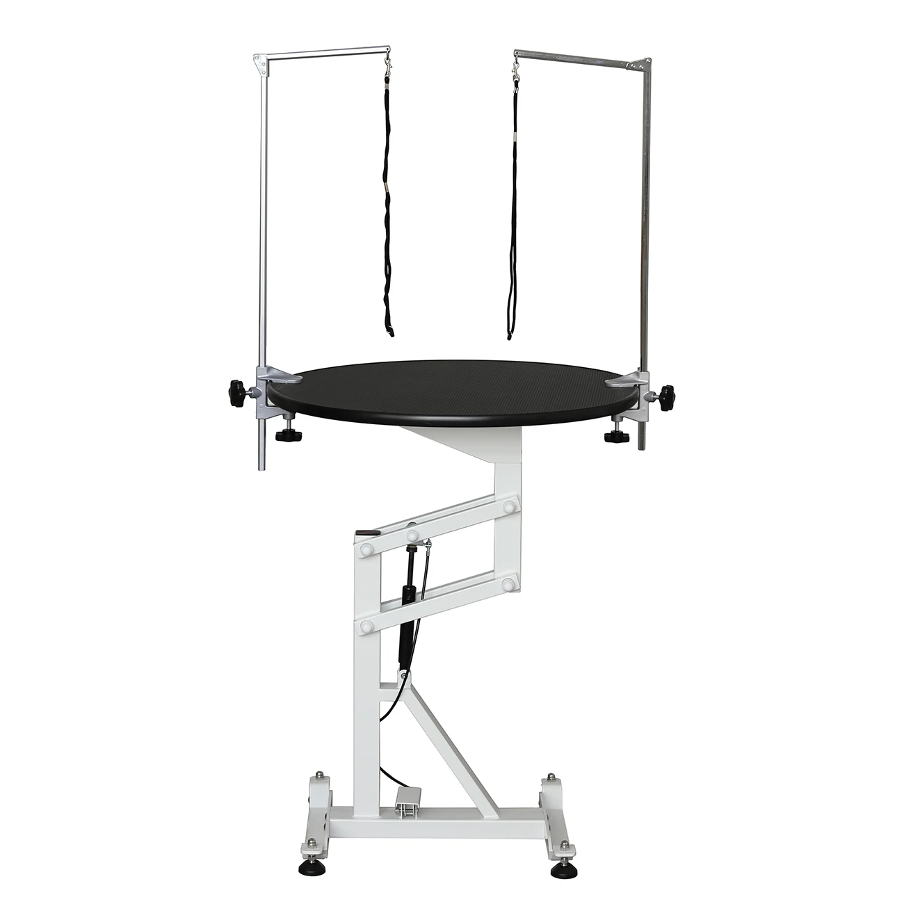 Electric adjustable height pet table low noise Factory supply quality assurance Dog Grooming Table Round Tabletop Table