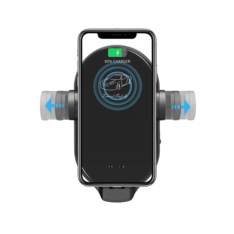 Shenzhen Manufacturer Factory Price Qi Certified for iPhone Wireless Car Charger