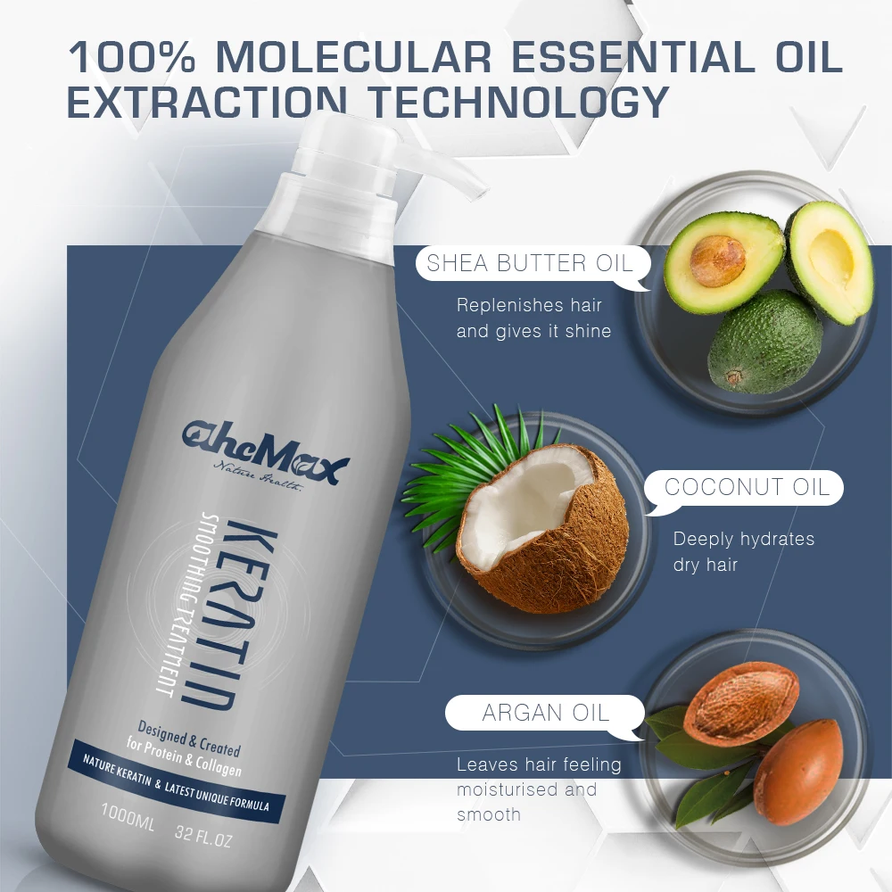 Professional Salon Milk White Repair Damaged Keratin Collagen Hair Care Products African Keratin Hair Care