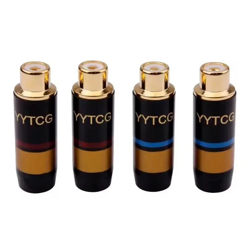 High Quality Gold Plating RCA Connector RCA Female Jack Adapter Video/Audio Wire Connector